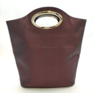 Auth Gucci Hand Bag Bordeaux Nylon #43614G31